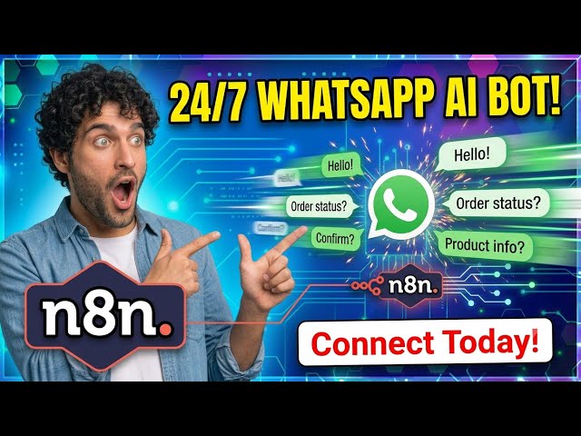 Build a WhatsApp AI Assistant in n8n (Cloud API Tutorial)
