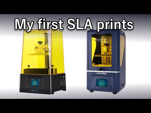 Starting with SLA 3D printers [Anycubic Mono/ Mono SE]
