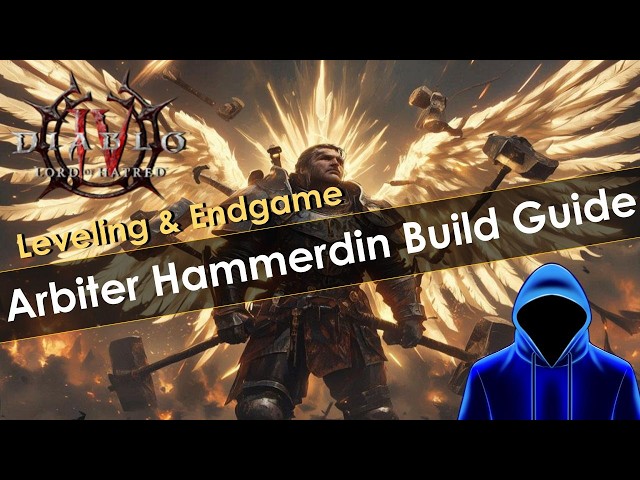 Diablo 4 Arbiter Wings Hammerdin Build Guide