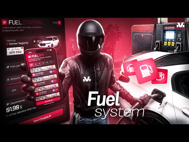 FiveM Fuel System | Gas Stations, EV Charging, Management, LB Phone App & more