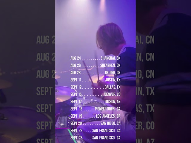 Counting down the days ‘till the BLISS tour kicks off ⏳