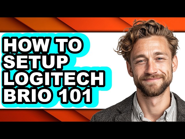 How to Setup Logitech Brio 101 - Step by Step