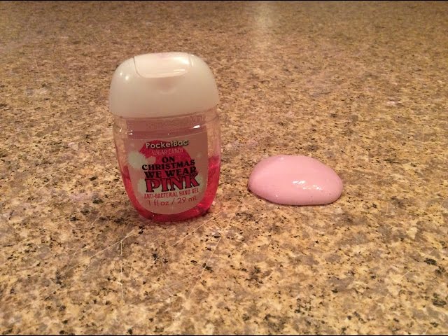 How To Make Slime With Hand Sanitizer