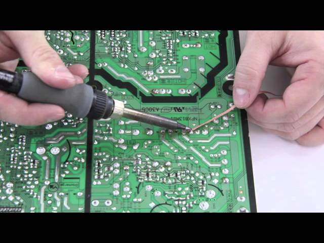 How to Desolder Using Wick & Braid - REMOVE SOLDER FROM BOARD