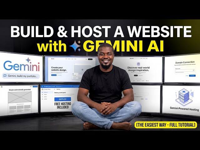 How to Build a Website with AI from Scratch & Host It for FREE | Beginner’s Guide