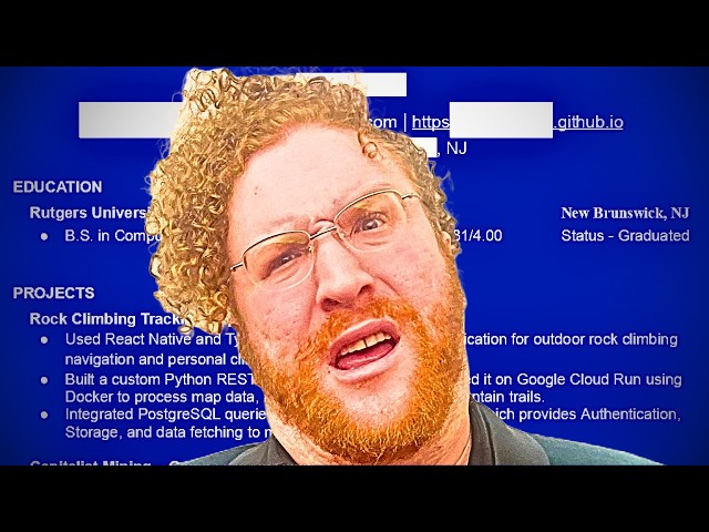 Why New Grad Software Engineers FAIL at Getting a Job | Recruiter Reviews Resume