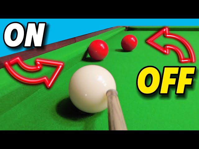 Snooker Cushion Shots Aiming With Sidespin Explained