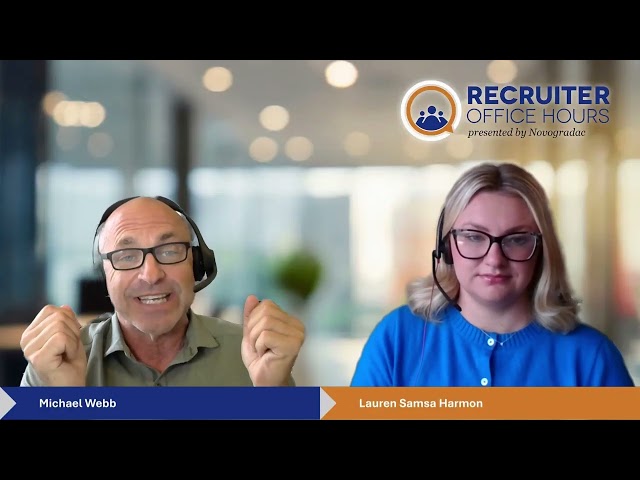 Stop Trying to Solve Everything Yourself | Recruiter Office Hours Presented by Novogradac