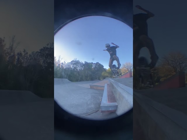 Nollie big-flip battle