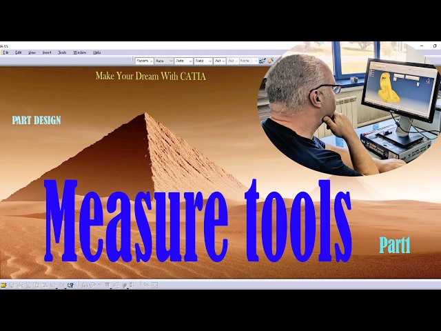 CATIA V5/V32 Measure Tools Tutorial | Measure Between, Measure Item & Thickness