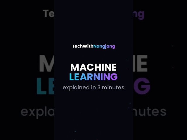What Is Machine Learning? 🤖 Explained Simply