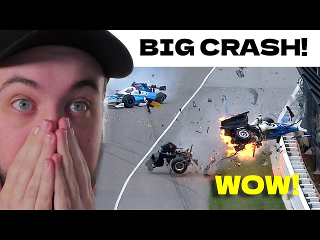 BIGGEST INDY 500 CRASHES REACTION!