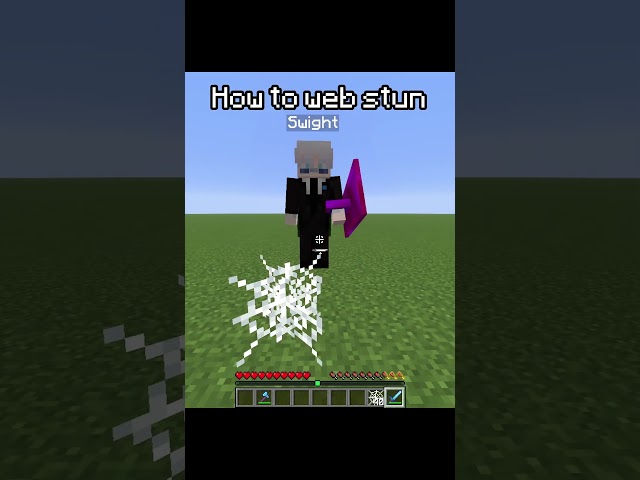 How to WEB STUN tutorial  #minecraft #axepvp