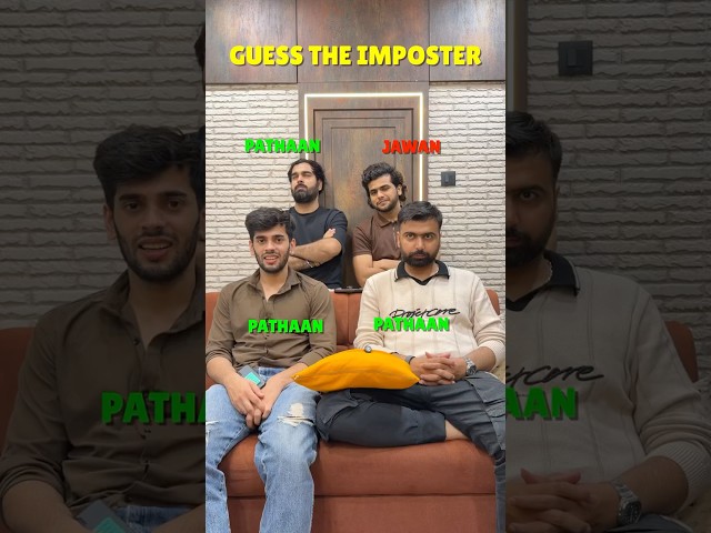 IMPOSTER CHALLENGE : MOVIE EDITION! #shorts #impostor #gaming