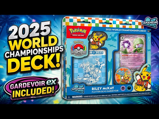 Opening the 2025 Pokémon World Championships Deck!