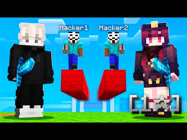 Carrying an IRL Friend in Minecraft Bedwars