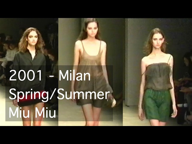 Miu Miu - 2001 / Milan / Spring & Summer / Ready To Wear