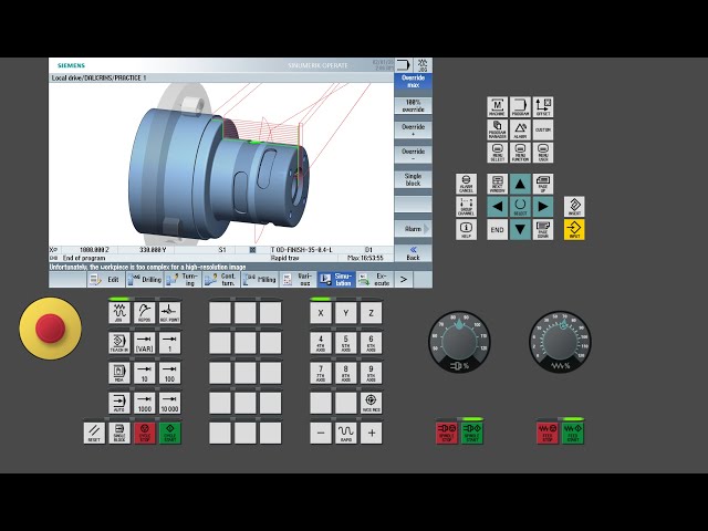 ShopTurn Programming on Siemens 840D SL | Thread Milling, U-Drilling & Face Pocket Machining