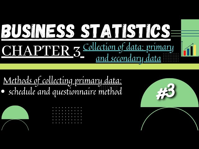 Schedule and Questionnaire method/Important questions🔥B.com 1st year sem.1 Business statistics #Tfh
