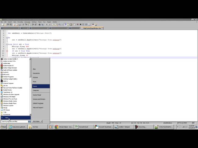 VBA Excel Macro Stops Working When a Dialog Box Pop Up Appears - InternetExplorer.Application