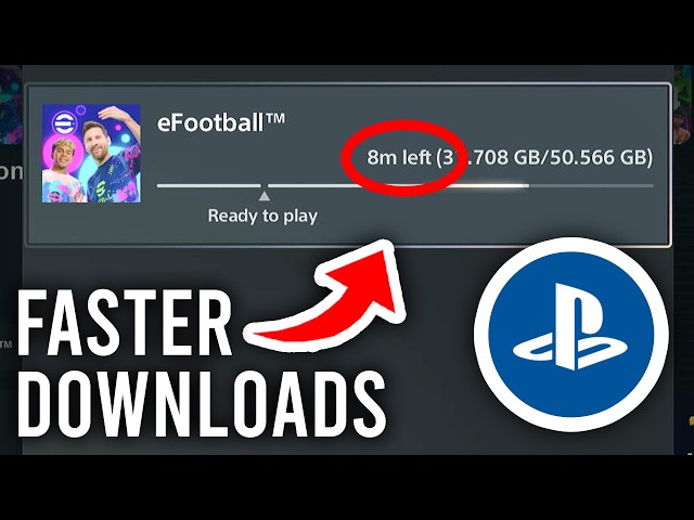 How To Download Games FASTER On PS5 - Tutorial