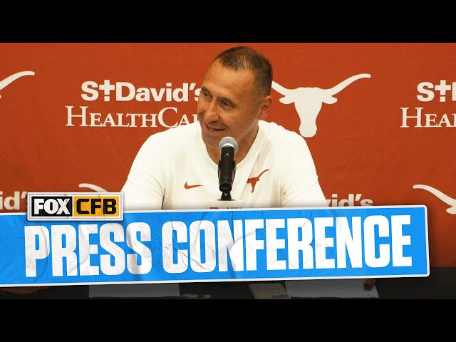 Steve Sarkisian reacts to No. 4 Texas' thrilling last-minute UPSET win over No. 1 Ohio State