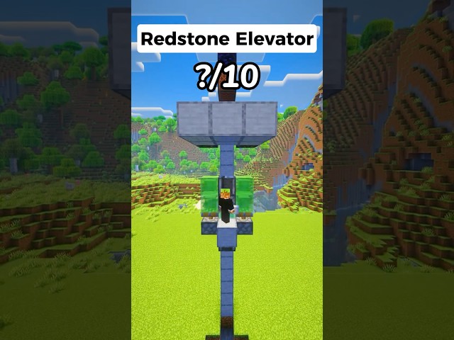 Minecraft Redstone Elevator #minecraft