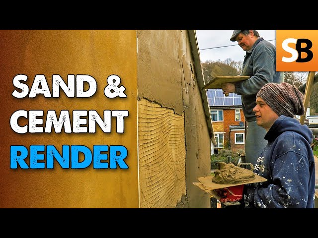 Sand and Cement Rendering with Reigate Plasterers