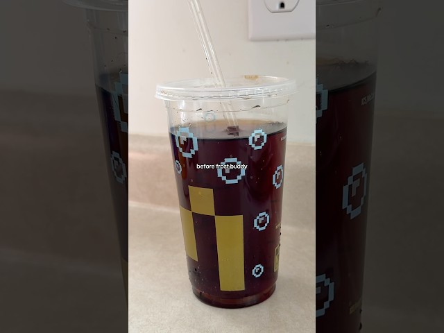 #FrostBuddy BEFORE and AFTER 👀 #shorts #shortsviral #tumbler