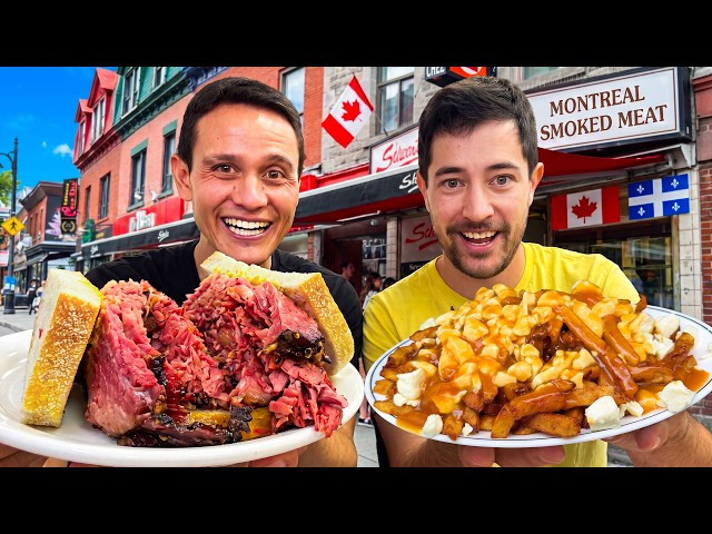 Why Montreal Is Canada's BEST Food City!! (Smoked Meat, Bagels & Poutine)