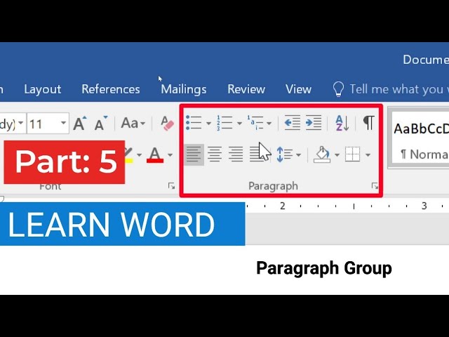 Paragraph Group In Home Tab | Ms Word Tutorial In Hindi | Paragraph Formatting In MS word Part-III