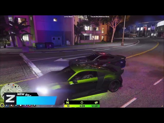 Tommy breaks Aziz Ankle (Full chase) | NoPixel