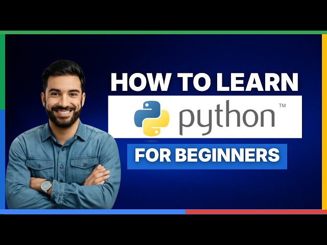 How to learn Python programming for beginners  [FULL GUIDE]