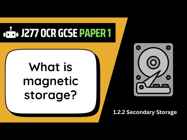 Magnetic Storage | 2.2 | OCR GCSE Computer Science | J277
