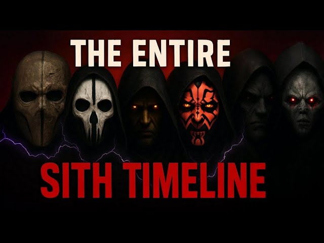 Complete Sith History: From Ancient Gods to Palpatine EXPLAINED