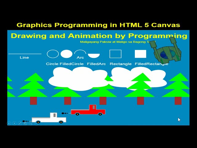 Graphics Programming in HTML5 Canvas