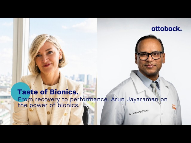 From Recovery to Performance. Arun Jayaraman on the Power of Bionics. | Ottobock