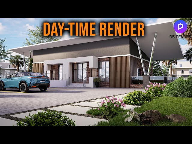 How to Set Up Realistic Daytime Renders in D5 Render