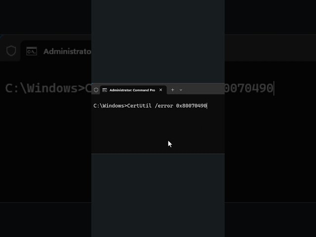 How to Look Up Windows Error Codes on the Command Line