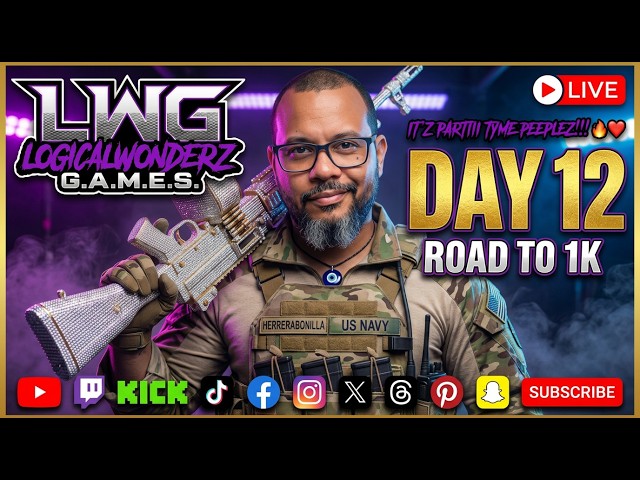 ROAD TO 1K! Call of Duty Intense Gameplay 👁️👁️👁️ | DAY 12 Part 1