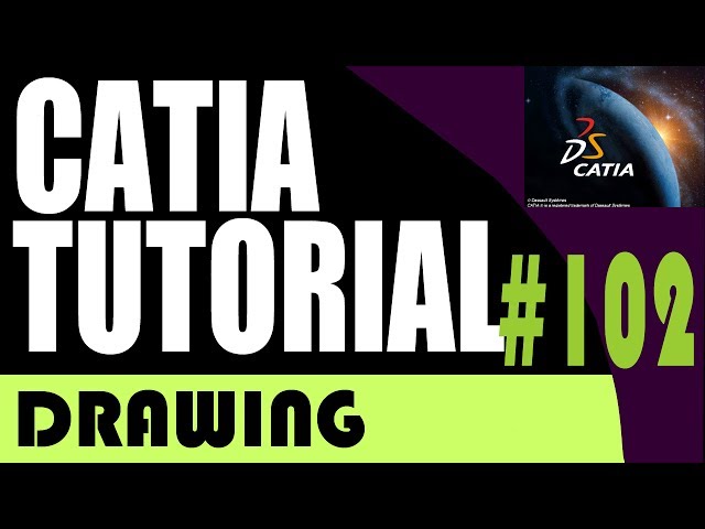 102 CATIA drawing Tutorial: Clipping View