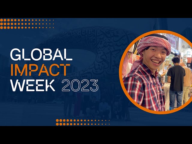 Global Impact Week 2023 in Dubai | UCL School of Management