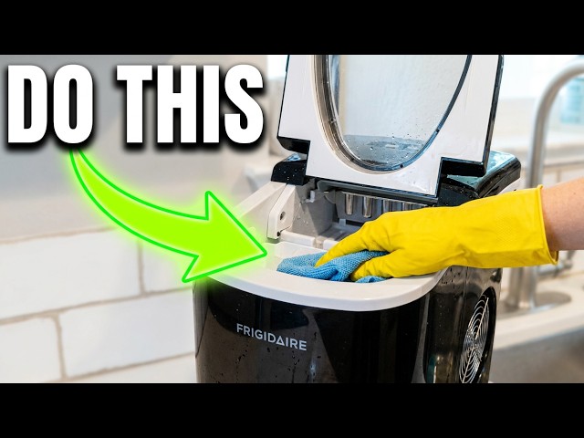How To Clean Your Costco Frigidaire Countertop Ice Maker