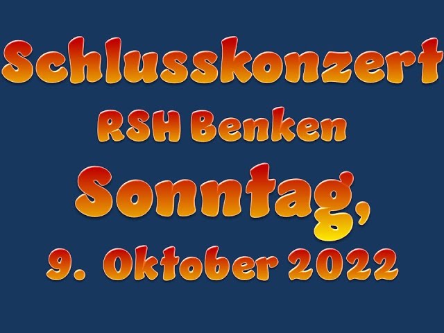 Musiglager 2022 - Zusammenschnitt Schlusskonzert 2022