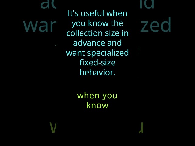 SplFixedArray explained