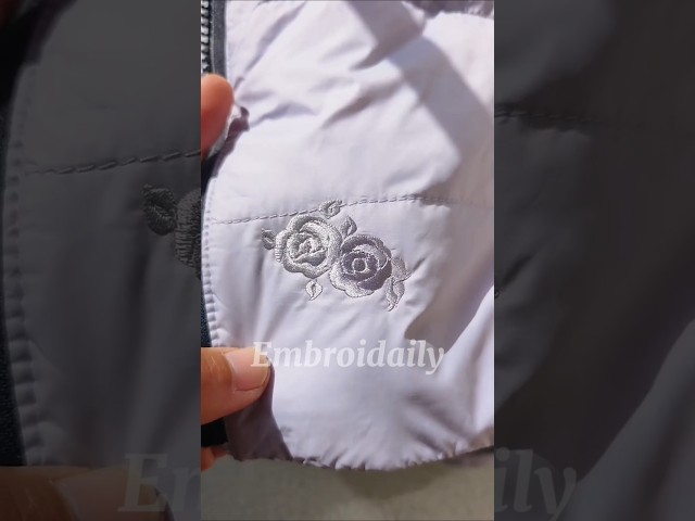 Patching Holes in Clothes with Embroidery #embroidery #embroiderylover