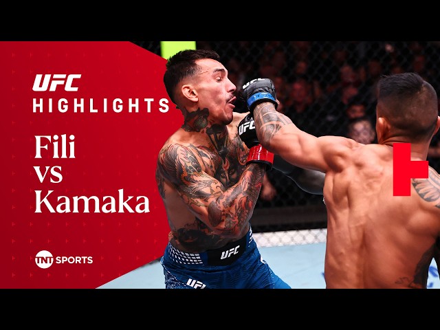 BRUTAL HEAD-KICK KO! 💥 | Andre Fili vs. Kai Kamaka | #UFCVegas Fight Night Highlights
