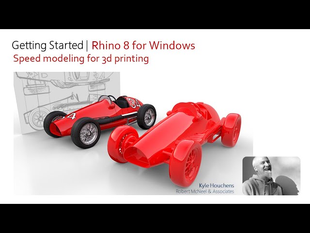 Getting Started Rhino 8 -- Build aToy Car with SubD, Shrinkwrap