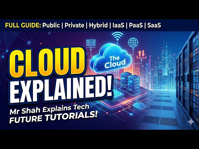 Cloud Computing Explained: Public, Private, Hybrid & Service Models (Full Guide)