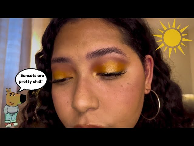 CHILLED GRWM - SUNSET MAKEUP